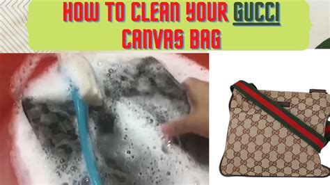 how to clean old gucci bag|how to open Gucci bag.